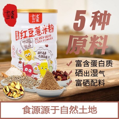 红豆薏米粉富硒米低聚果糖苹果干红枣干冰糖膳食谷养懒人代餐