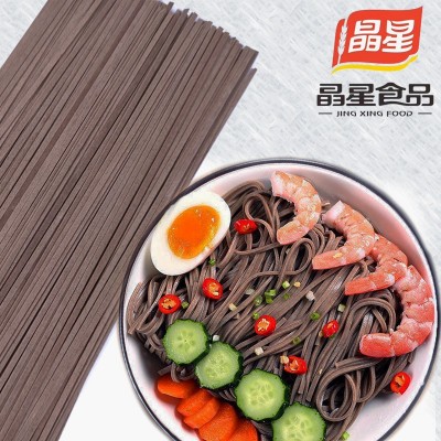 晶星 荞麦面批发方便面速食粗粮非油炸面条代餐低脂主食荞麦挂面图2