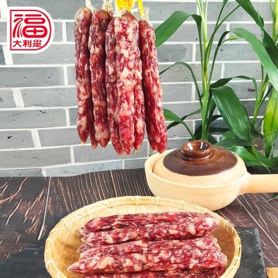 广味腊肠广东香肠腊肉批发散装广式香肠烤肠整箱纯肉煲仔饭腊味肠图5