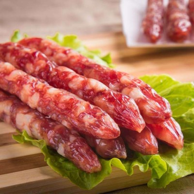 广东广味农家特产广式风味切肉甜咸口味真空腌制风干腊味江 门腊肠图2