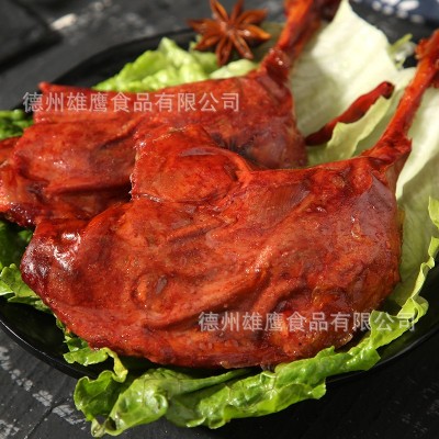 雄鹰120克大鸭腿麻辣乡巴鸡腿风味鸭肉小吃整箱批发肉类零食图4