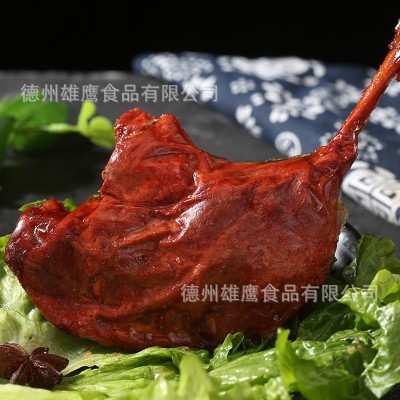 雄鹰120克大鸭腿麻辣乡巴鸡腿风味鸭肉小吃整箱批发肉类零食图5