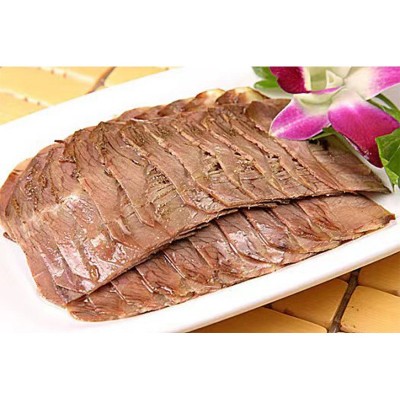 内蒙酱牛肉熟牛肉500g袋即食五香牛肉卤牛肉真空包装牛腱子批发图3