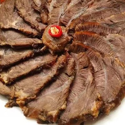 内蒙酱牛肉熟牛肉500g袋即食五香牛肉卤牛肉真空包装牛腱子批发图4