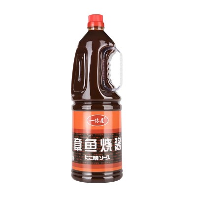 章鱼小丸子原材料批发一休屋章鱼烧酱好味汁照烧汁1.8升正品批发图5