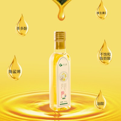 低温冷榨山茶食用油大瓶装248ml孕妇婴儿涂抹油山茶籽食用油图3