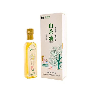 低温冷榨山茶食用油大瓶装248ml孕妇婴儿涂抹油山茶籽食用油图5