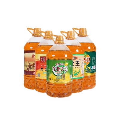 家庭实用装5L大豆油 金晟旺非转基因大豆 商用图4