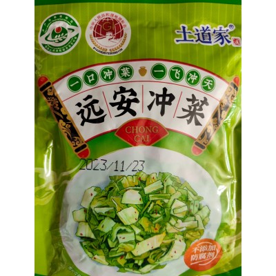 土道家  远安冲菜100克/袋*30袋/件图4