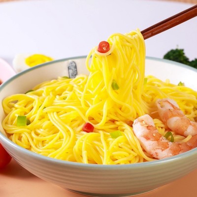有机玉米面条150g非油炸鲜面条东北玉米碴条非真空粗粮低脂早餐面图4