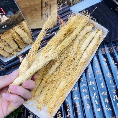 长白山人参整支干人参生晒参泡酒煲汤整盒多规格图5