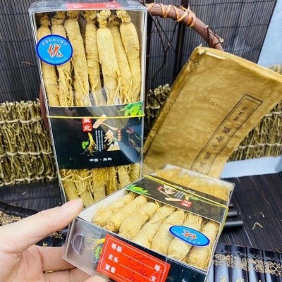 长白山人参整支干人参生晒参泡酒煲汤整盒多规格图3