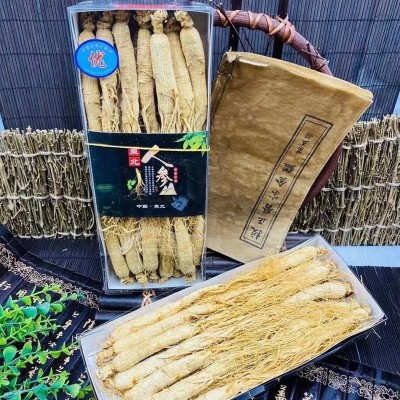 长白山人参整支干人参生晒参泡酒煲汤整盒多规格图4