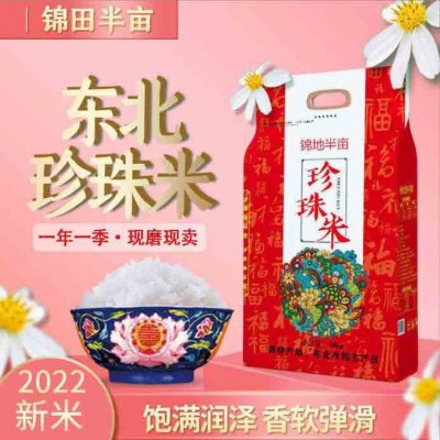 【东北珍珠米20斤】2023年新珍珠米10kg香甜可口新民特产大米20斤
