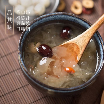 古田特产银耳碎黄金糯耳丑耳碎莲子羹原料无根叶片食用菌产地批发图4