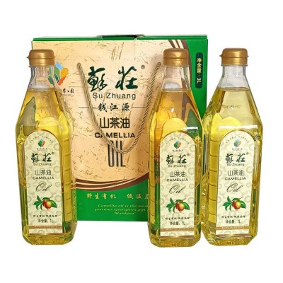 浙江特产山茶油油茶籽压榨油钱江源开化特产礼盒茶仔油正宗茶子油图5