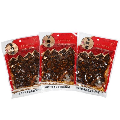 【油牛肝菌248g/袋】开袋即食 兰野直销云南土特产 风味菌下饭菜图2