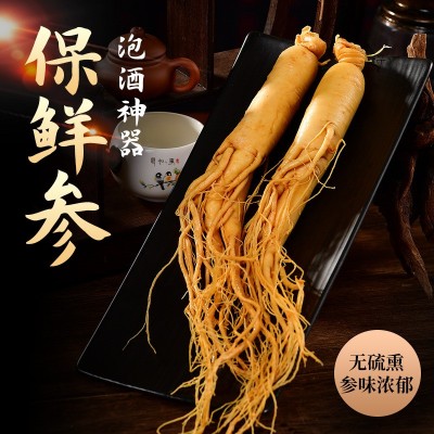 抖音爆款人参净含量15g/盒礼盒款 厂家直销长白山人参 正品批发图3