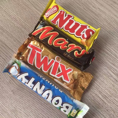 Twix焦糖巧克力进口士力架休闲食品流心夹心巧克力办公室小零食