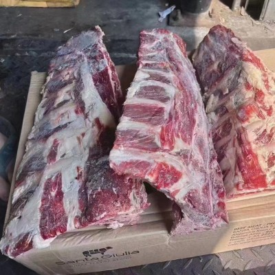 供应进口阿根廷1352厂肋眼骨 新鲜多肉牛脊骨牛肋眼骨图4