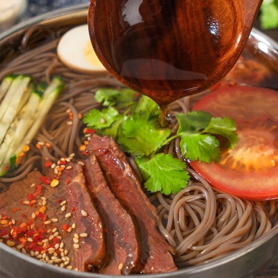 东北延吉酸甜大冷面厂家批发荞麦面325g/袋韩式荞麦冷面量大从优图5