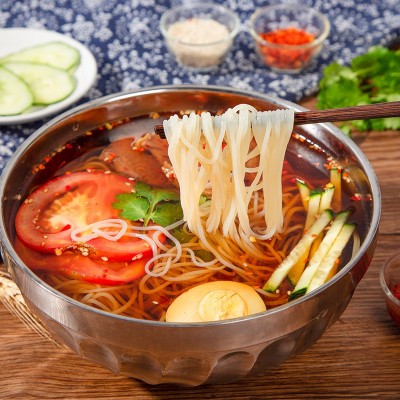东昂食品冷面 批发小麦冷面量大从优325g/袋韩式调味酱冷面图2