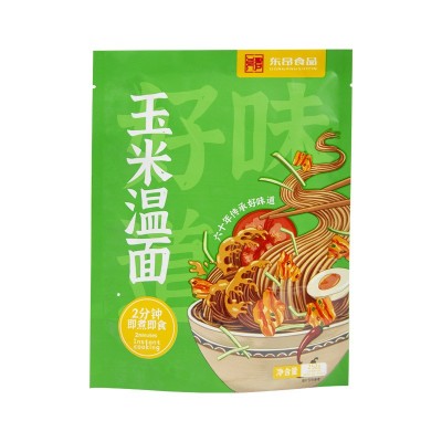 东昂食品玉米温面252g/袋东北特产玉米面条批发玉米面条拌面图5
