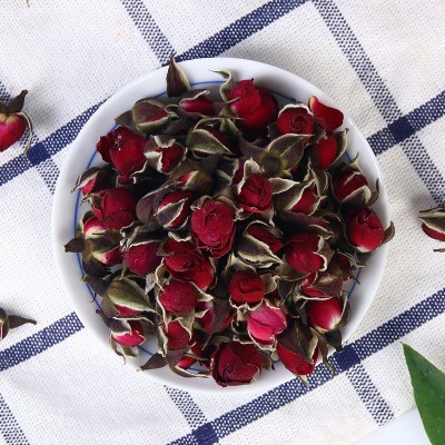 云南花茶金边玫瑰花茶散装批发金边玫瑰批发干玫瑰重瓣玫瑰仟焙佳图3