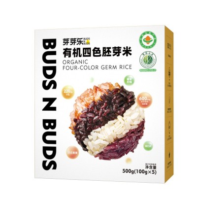芽芽乐有机四色胚芽米充氮小包装500g图5