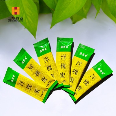 正华土蜂蜜蜂蜜批发5g10g12g洋槐蜜独立小包装小袋装蜂蜜条蜜袋装图4