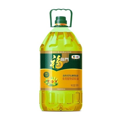 福临门橄榄清香食用植物调和油5L 食用油 节日福利团购