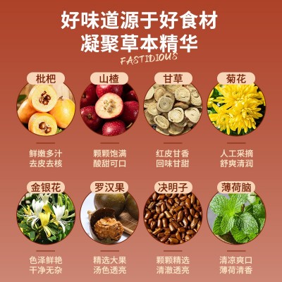 甘草枇杷果糕100g琵笆糕软糖零食琵琶批把清凉干糕干草柑草枇杷膏图5