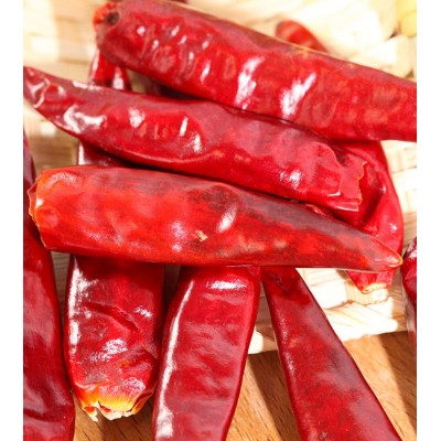 贯垄小三樱干辣椒red pepper皱皮椒微辣特香火锅底料调味品图3