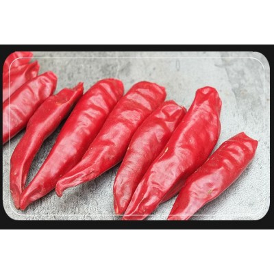 贯垄小三樱干辣椒red pepper皱皮椒微辣特香火锅底料调味品图4
