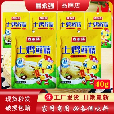 鑫永强鸡精地摊货源批发40克鸡精地摊热销产品一元调料