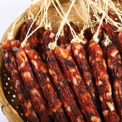 广式500克香菇腊肠茶楼煲仔饭腊肉腊肠 商用餐厅香肠生产厂家直供图2