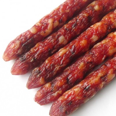 广式500克香菇腊肠茶楼煲仔饭腊肉腊肠 商用餐厅香肠生产厂家直供图3