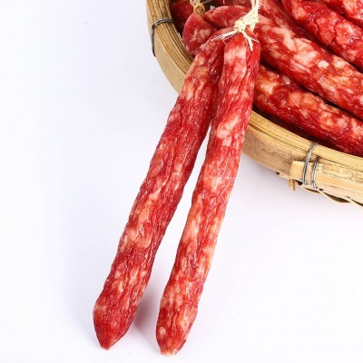 广式实惠精一黄圃腊肠烤肉香肠腊味散装10斤装煲仔饭餐饮厂家批发图4
