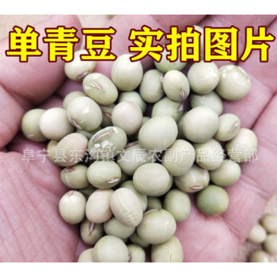 2023年粉青大黄豆 农家青皮黄心单青豆非转基因老品种黄豆图2