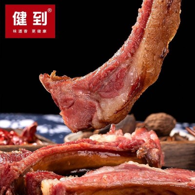 贵州特产农家柴火烟熏土猪腊排骨腊肉非湖南腊味腊排500g一件代发图5