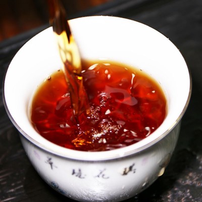 普洱茶熟茶批发勐海发酵茶厂直批柔甜焦糖香易武古树纯料 熟普散茶图3