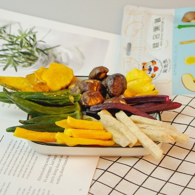 综合果蔬脆什锦孕妇儿童香菇秋葵芋头健康网红零食脱水蔬果干批发