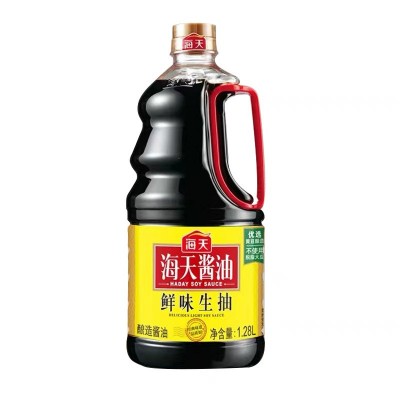 海天鲜味生抽1.9L*6桶美味鲜酱油大桶装家用商用调味品凉拌烹饪提图5