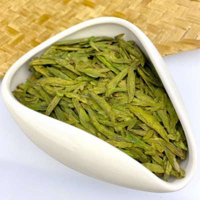 明前茶2023新茶上市春茶龙井牛皮纸包装250g龙井绿茶厂家一件代发图3