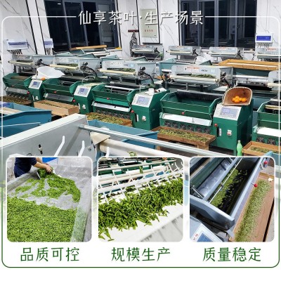 2023新茶上市明前浓豆香龙井茶叶浙江杭州厂家雨前口粮茶绿茶批发图2