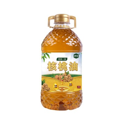 厂家批发核桃油2.7L大桶装低温冷榨家用商用食用油代发5斤核桃油图5