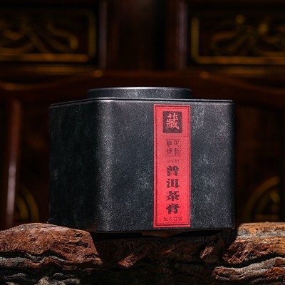 云南茶叶批发普洱茶膏250g灌装 普洱茶熟茶 小沱茶 速溶原味茶膏图3
