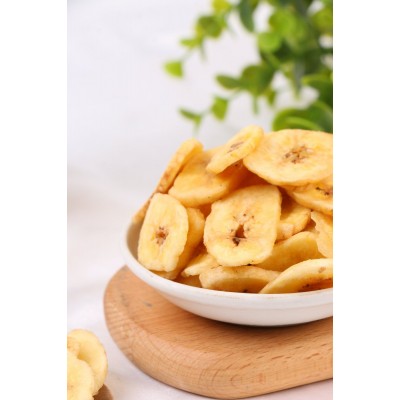 香蕉干 非油炸香蕉脆片蜜饯整箱水果干居家办公室休闲零食现货图4