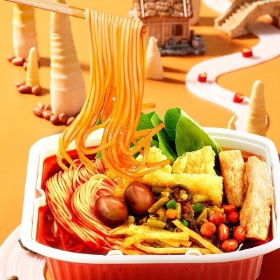 螺霸王自热螺蛳粉268g 螺蛳粉盒装自热火锅 方便速食食品一件代发图5