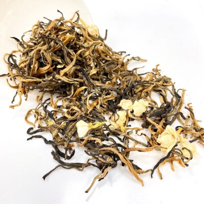 横县源头厂家批发 2022茉莉红茶云南滇红浓香回甘茶叶 散装批发图3